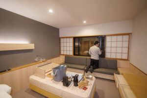 五千尺ホテル上高地閉山作業