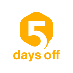 5 days off(5日間連続休暇)
